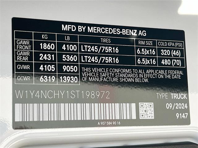 new 2025 Mercedes-Benz Sprinter 2500 car, priced at $59,635
