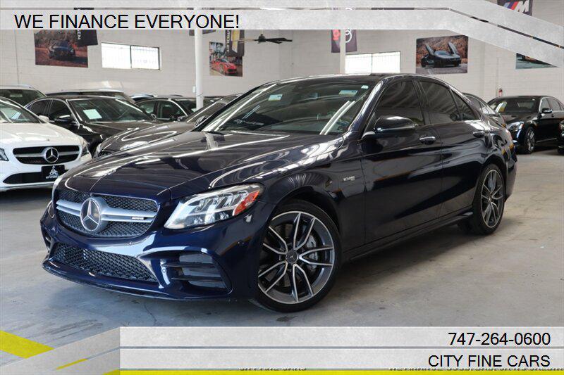 used 2020 Mercedes-Benz AMG C 43 car, priced at $35,988
