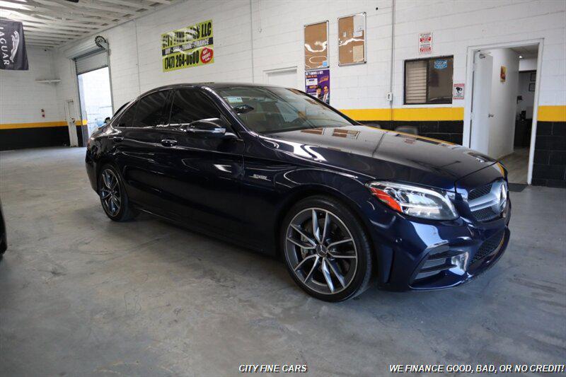 used 2020 Mercedes-Benz AMG C 43 car, priced at $35,988
