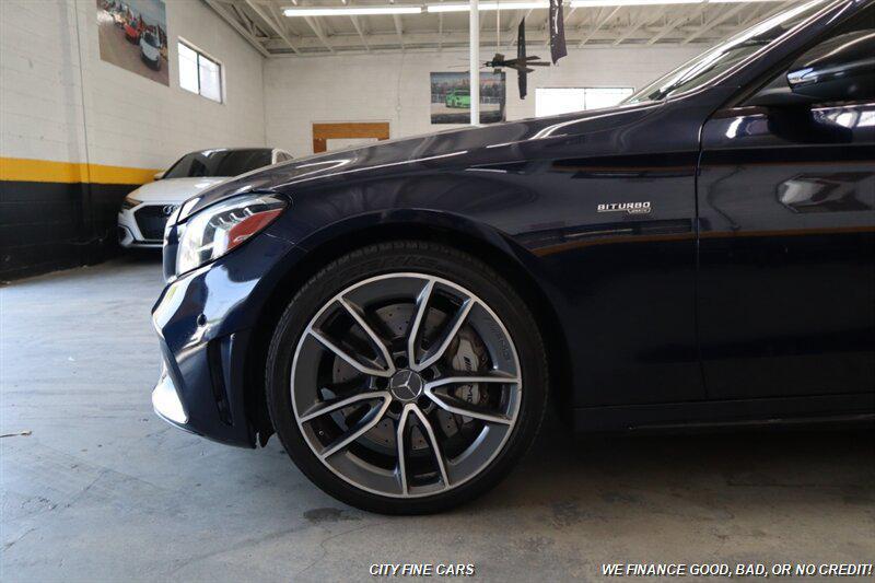 used 2020 Mercedes-Benz AMG C 43 car, priced at $35,988