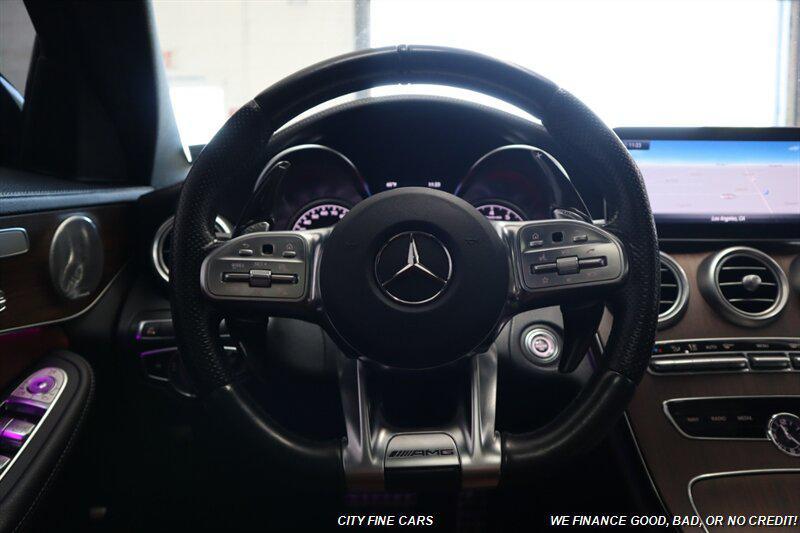 used 2020 Mercedes-Benz AMG C 43 car, priced at $35,988