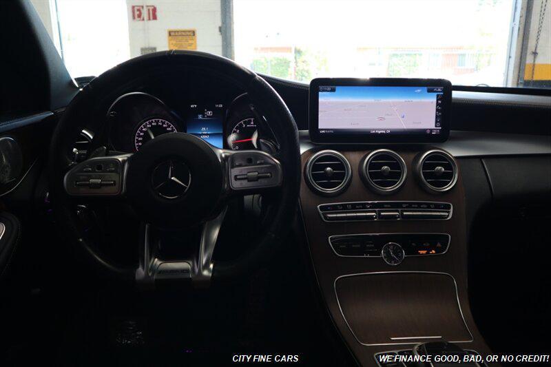 used 2020 Mercedes-Benz AMG C 43 car, priced at $35,988