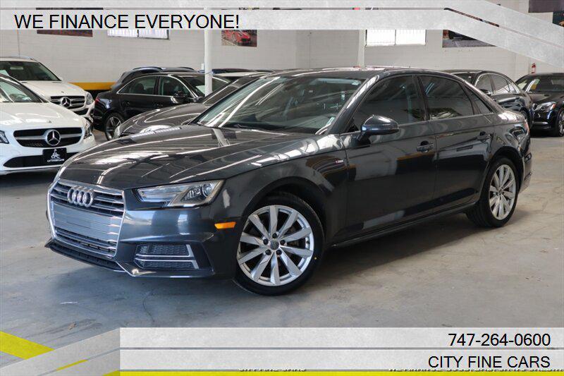 used 2018 Audi A4 car, priced at $13,500