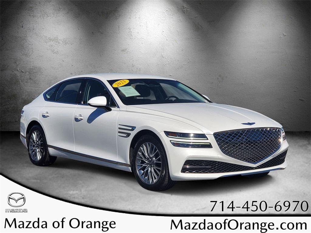 used 2023 Genesis G80 car, priced at $29,996