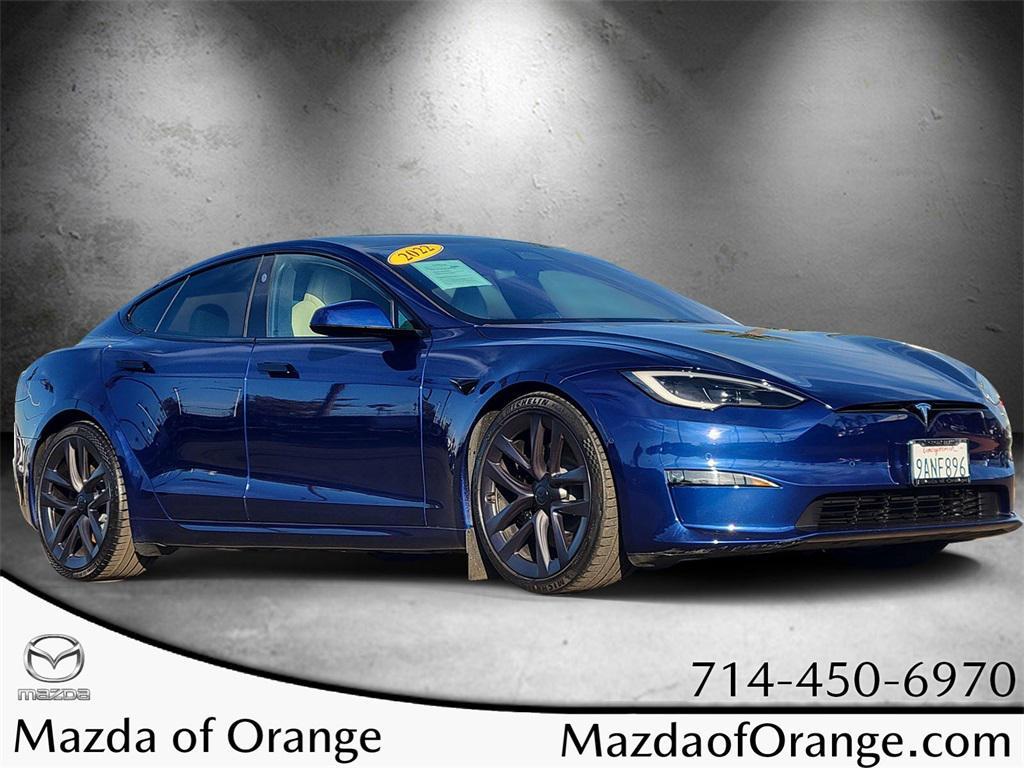 used 2022 Tesla Model S car, priced at $43,666