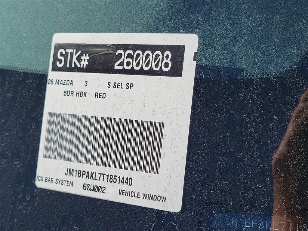 new 2026 Mazda Mazda3 car, priced at $28,179