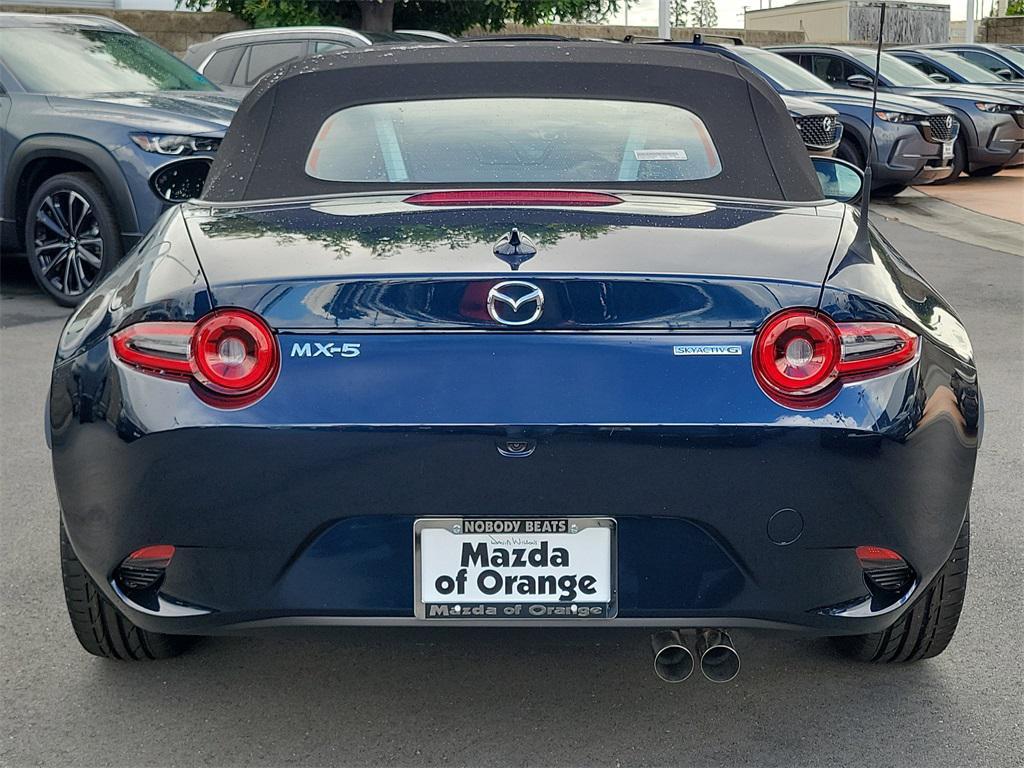 new 2025 Mazda MX-5 Miata car, priced at $35,728