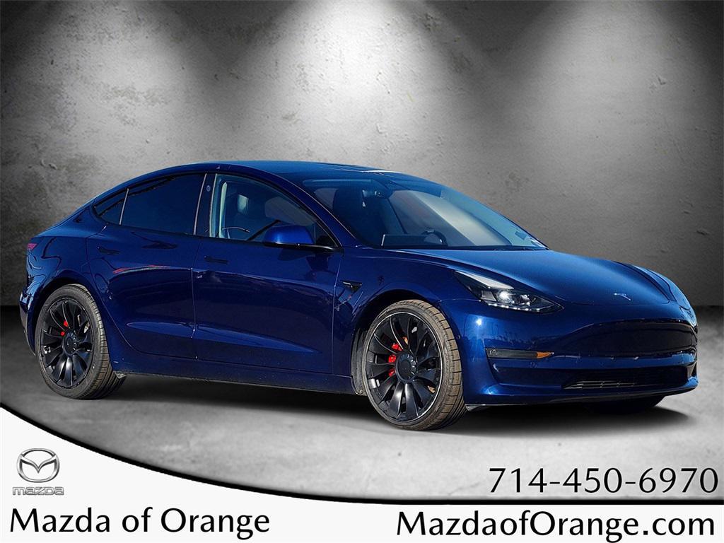 used 2022 Tesla Model 3 car, priced at $20,199