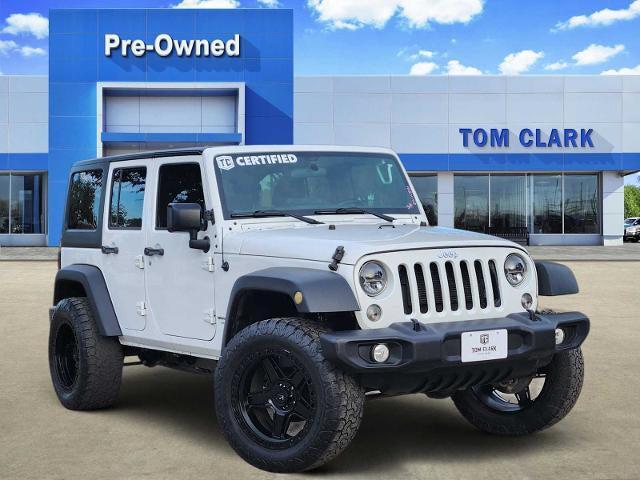 used 2018 Jeep Wrangler JK Unlimited car, priced at $20,977