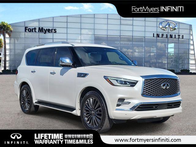 used 2023 INFINITI QX80 car, priced at $48,500