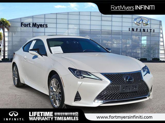 used 2021 Lexus RC 300 car, priced at $34,820