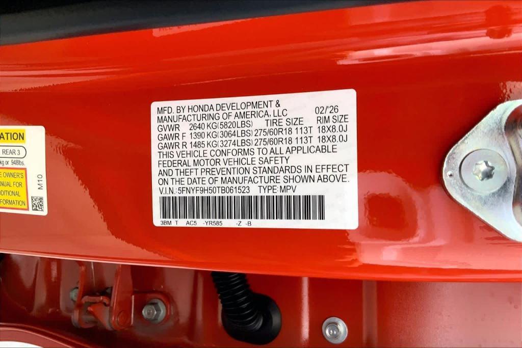 new 2026 Honda Passport car, priced at $50,600