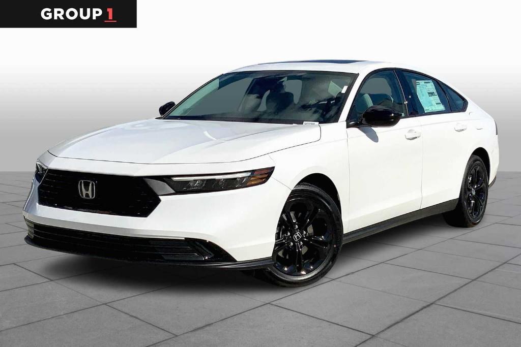 new 2025 Honda Accord car, priced at $30,750