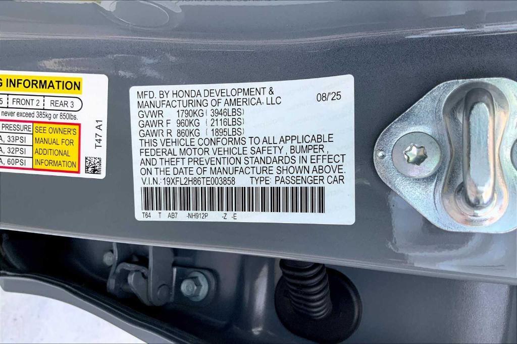 new 2026 Honda Civic car, priced at $29,193