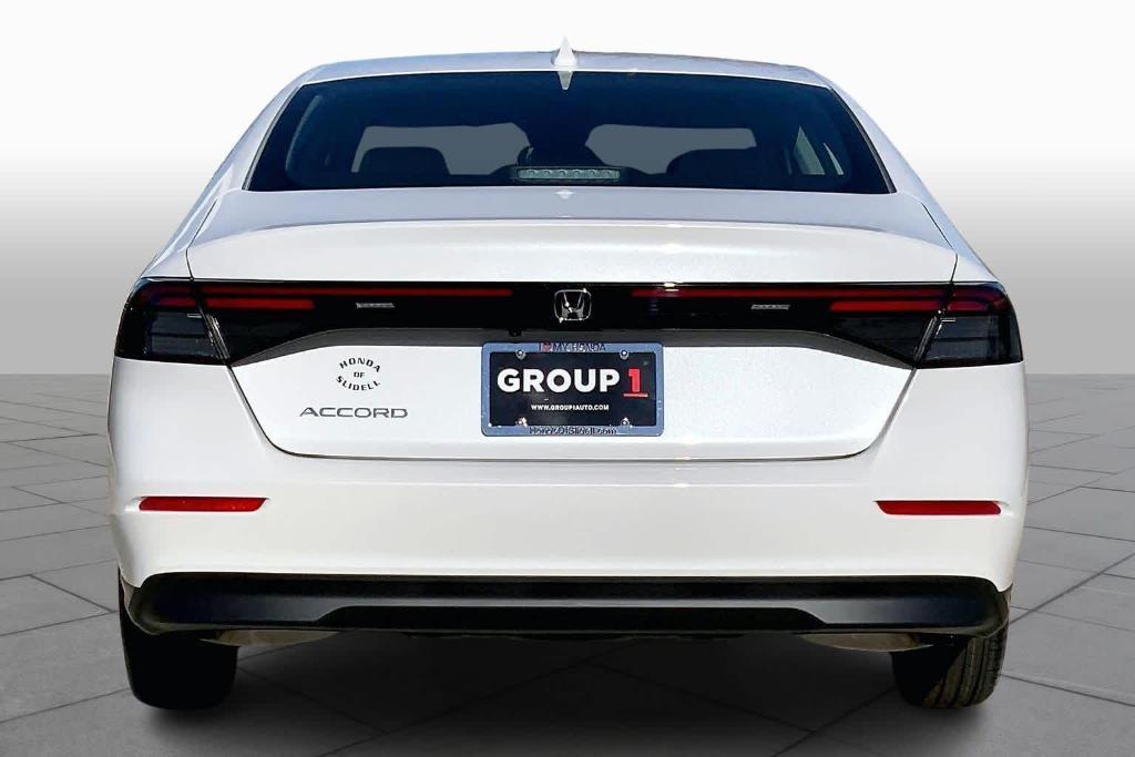 new 2025 Honda Accord car, priced at $29,233
