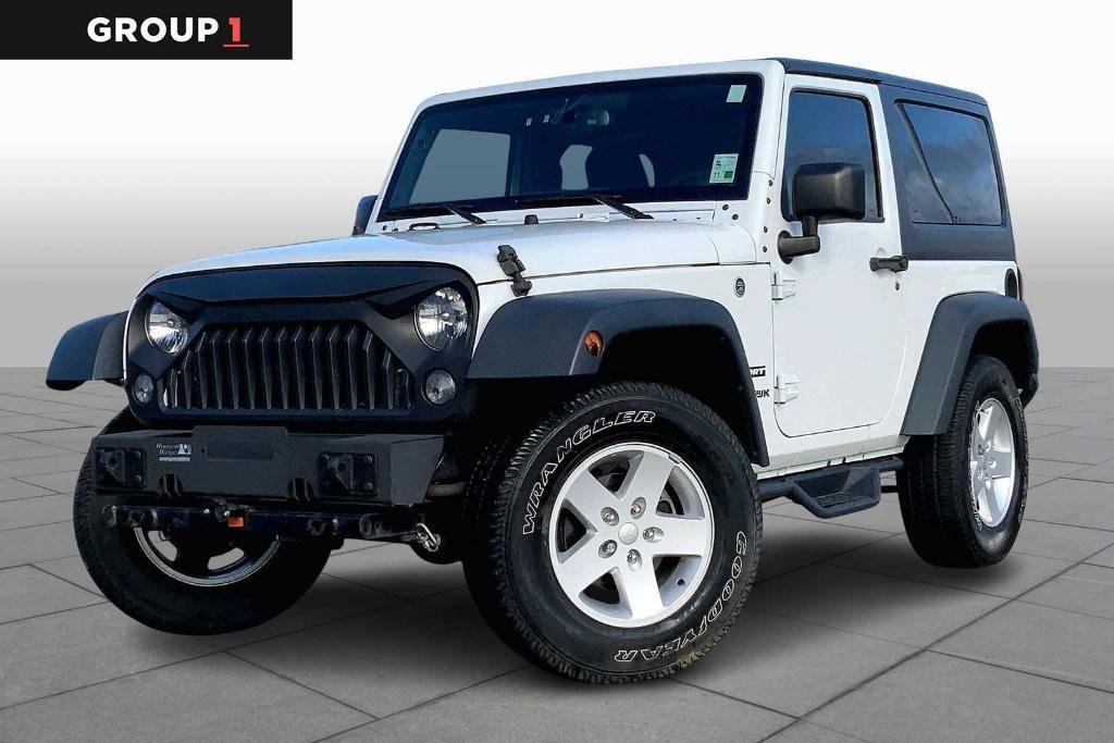 used 2018 Jeep Wrangler JK car, priced at $17,900