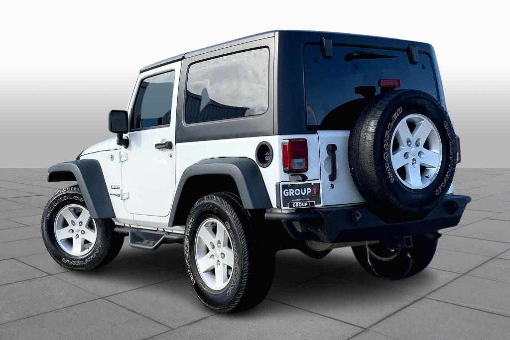 used 2018 Jeep Wrangler JK car, priced at $17,900