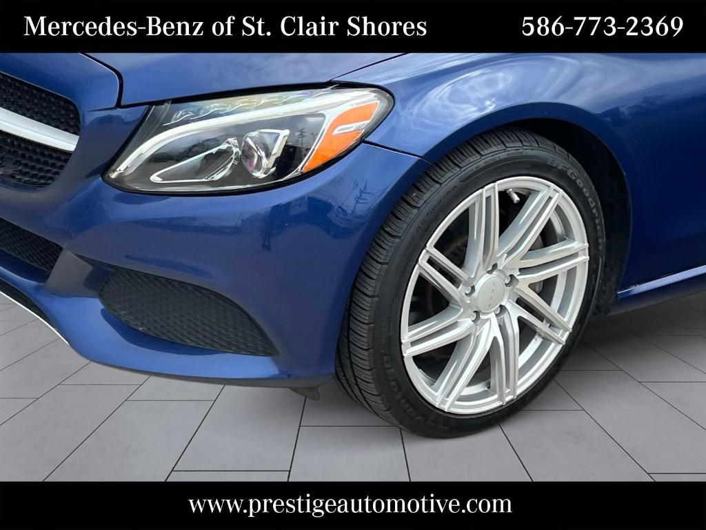 used 2017 Mercedes-Benz C-Class car, priced at $16,875
