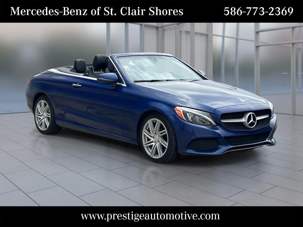 used 2017 Mercedes-Benz C-Class car, priced at $16,875