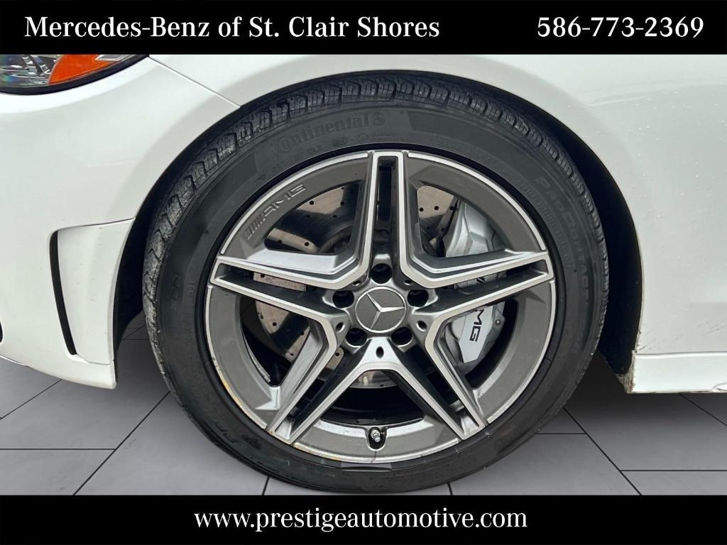 used 2022 Mercedes-Benz AMG C 43 car, priced at $45,274