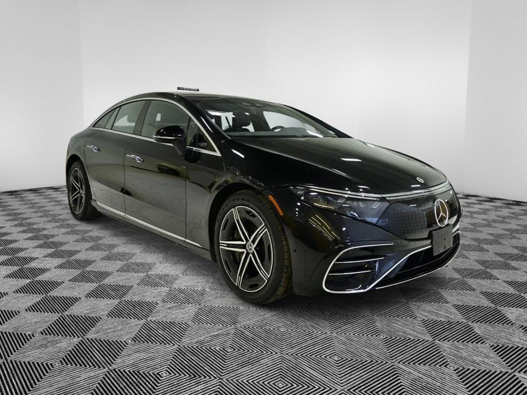 used 2022 Mercedes-Benz EQS 580 car, priced at $55,593