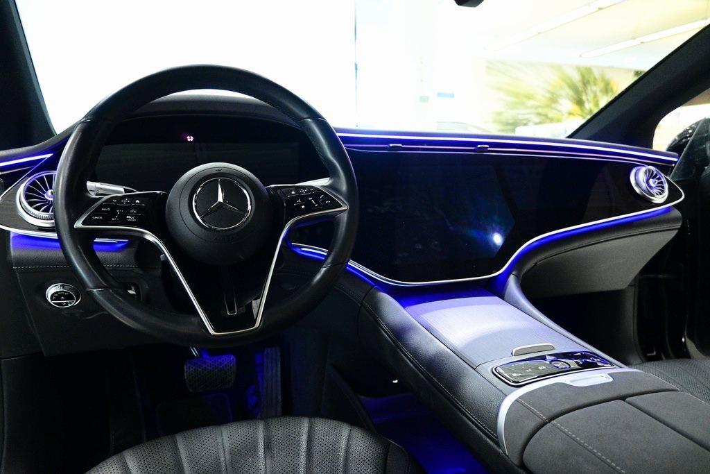used 2022 Mercedes-Benz EQS 580 car, priced at $55,593