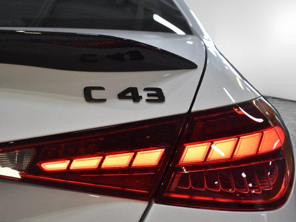 used 2024 Mercedes-Benz AMG C 43 car, priced at $53,899