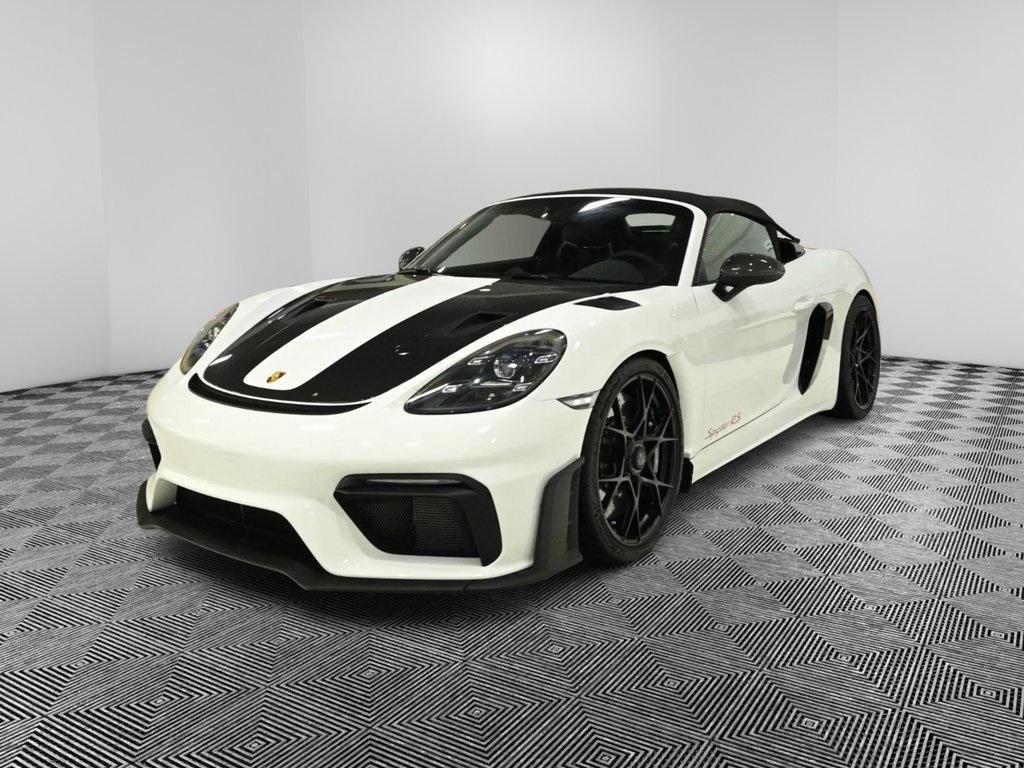 used 2025 Porsche 718 Spyder car, priced at $198,614