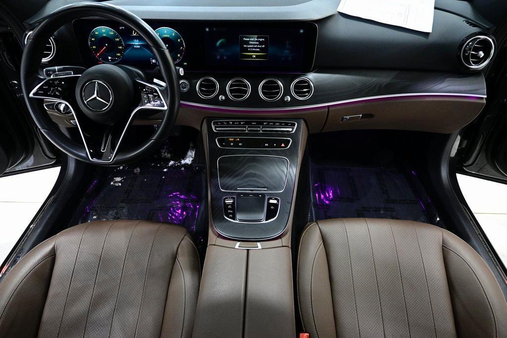 used 2022 Mercedes-Benz E-Class car, priced at $38,461