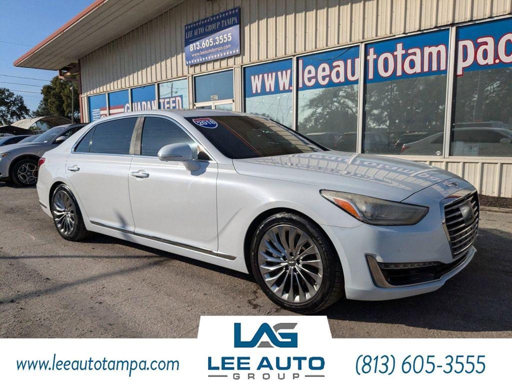 used 2018 Genesis G90 car, priced at $17,000