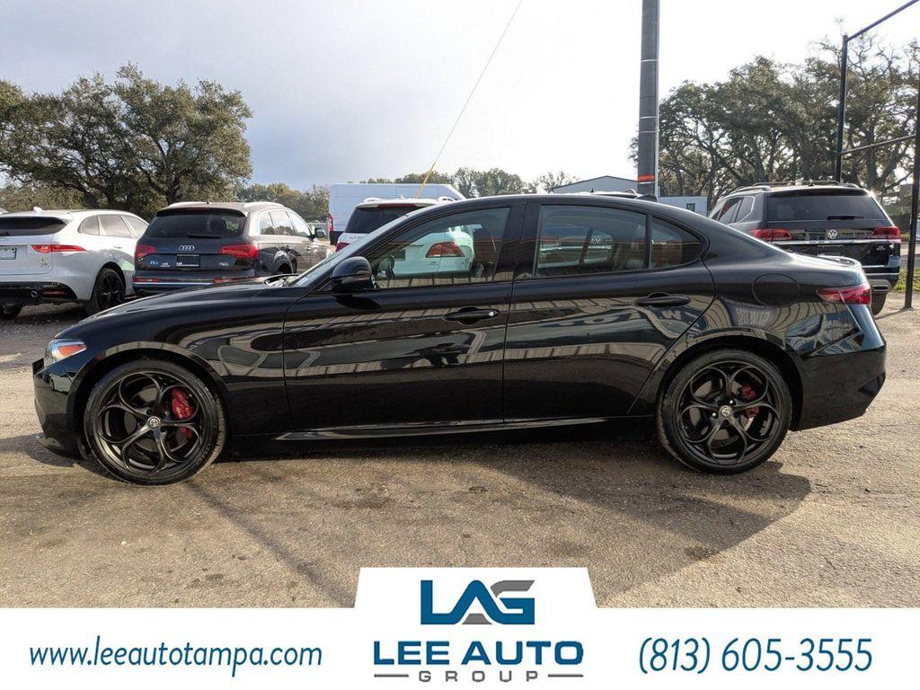 used 2018 Alfa Romeo Giulia car, priced at $13,500