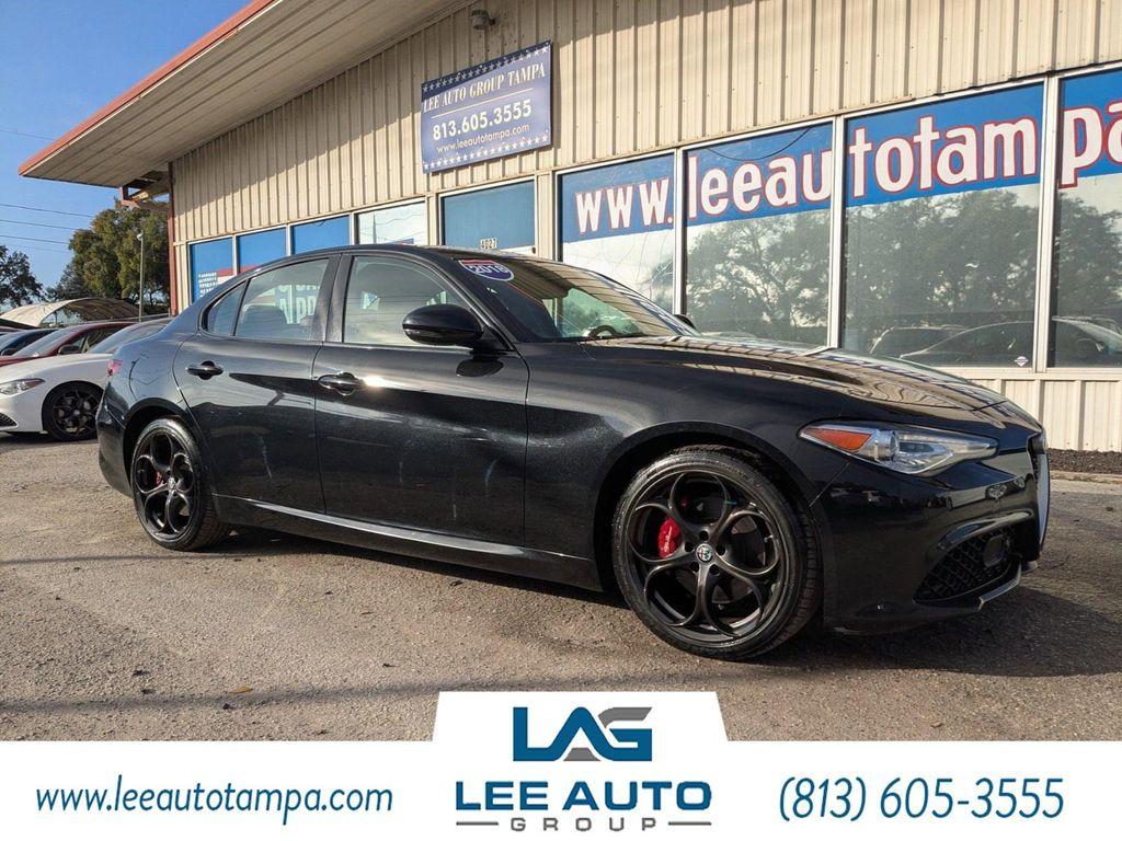 used 2018 Alfa Romeo Giulia car, priced at $13,500