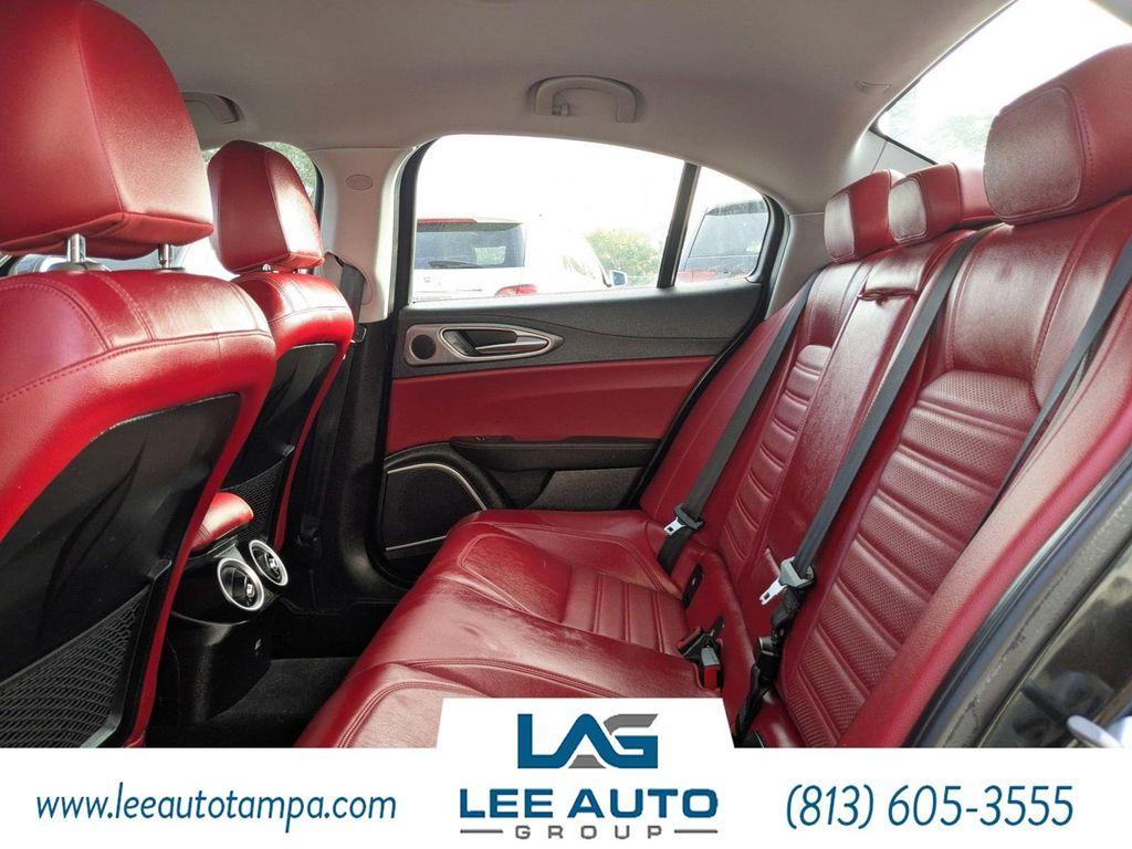 used 2018 Alfa Romeo Giulia car, priced at $13,500