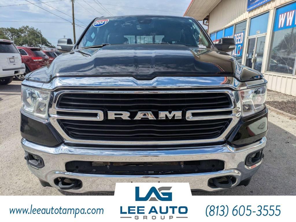 used 2021 Ram 1500 car, priced at $18,000