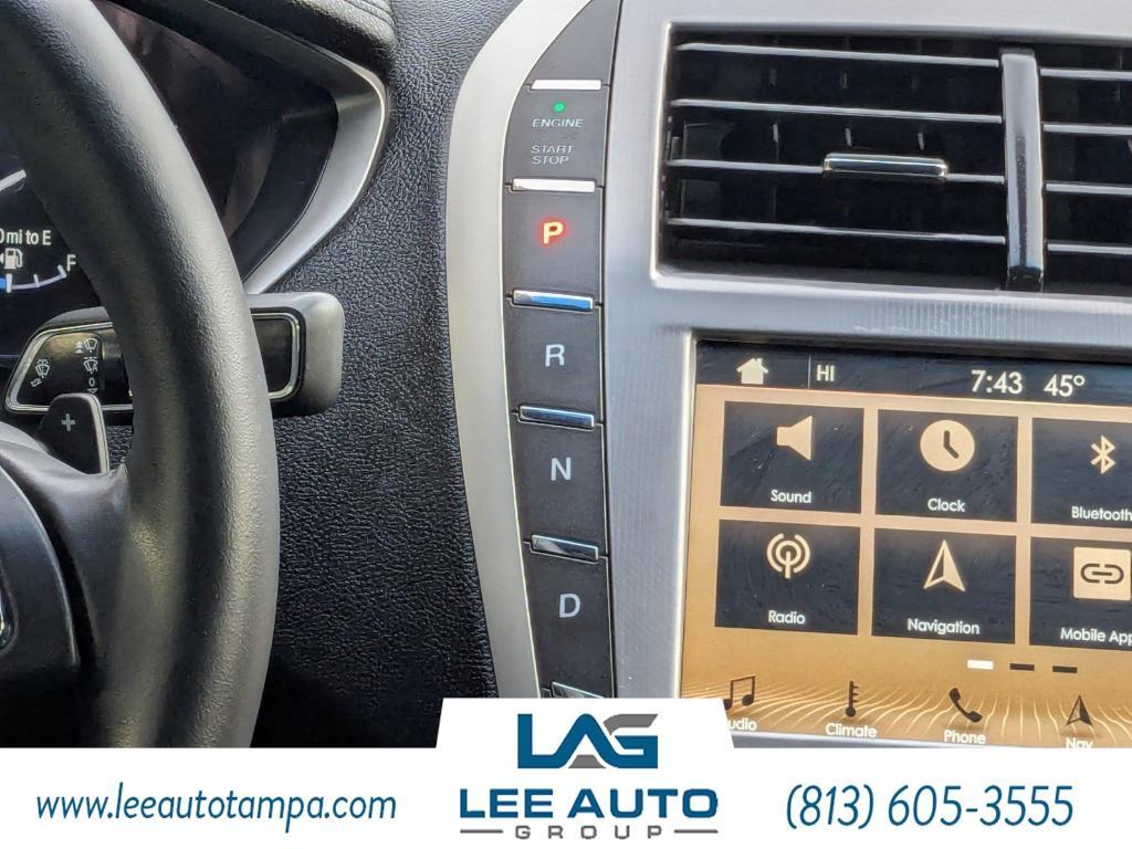 used 2017 Lincoln MKZ car, priced at $12,000