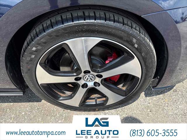 2015 Night Blue Metallic Volkswagen Golf GTI