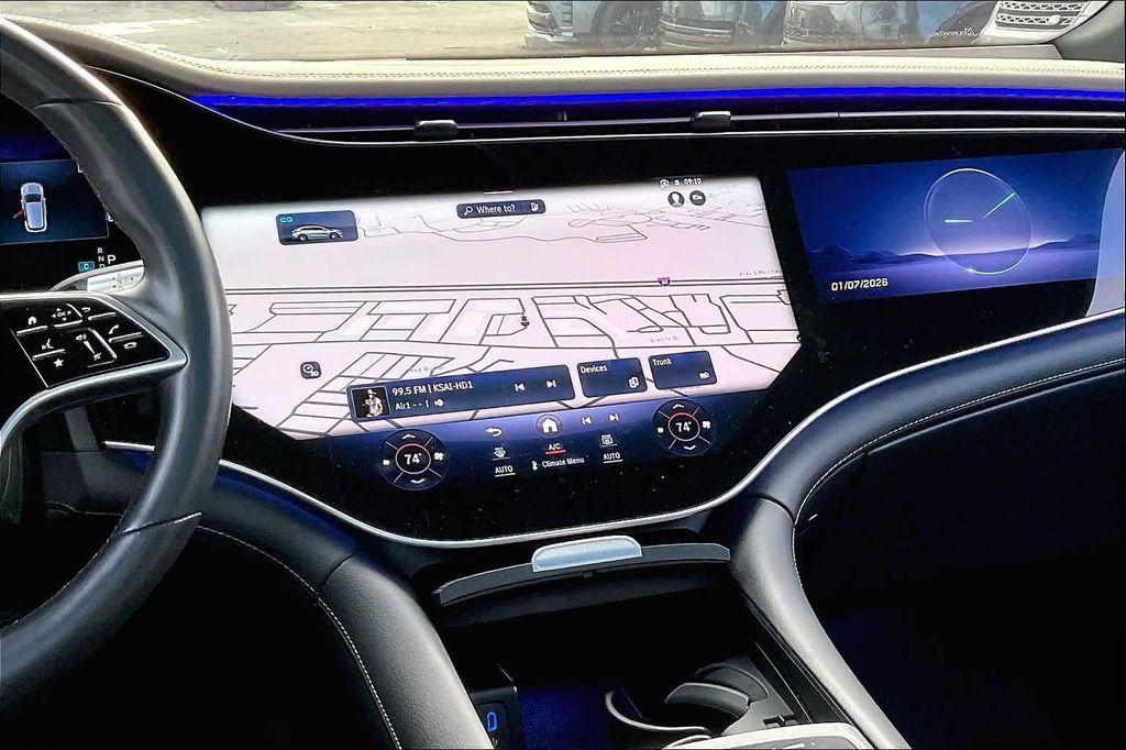 used 2023 Mercedes-Benz EQS 580 car, priced at $50,799