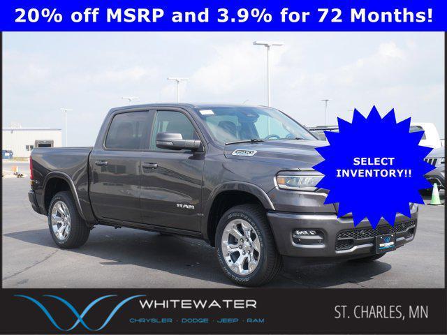 new 2025 Ram 1500 car, priced at $48,995