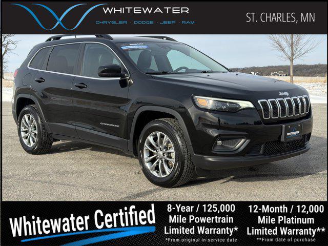 used 2022 Jeep Cherokee car, priced at $23,500