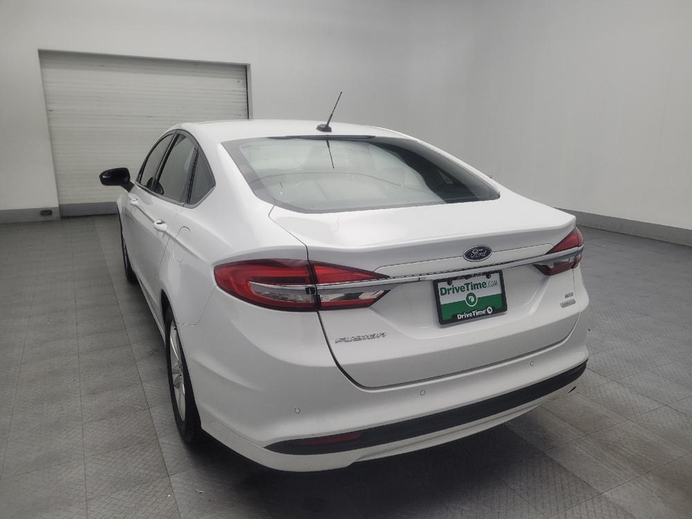 used 2018 Ford Fusion car, priced at $13,495