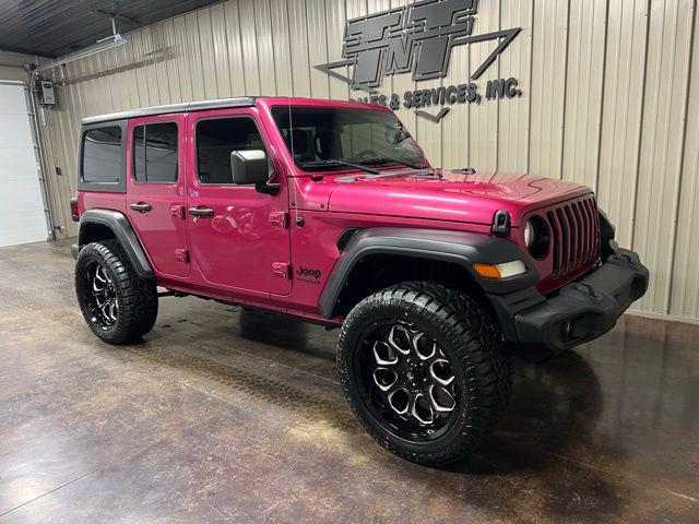 used 2021 Jeep Wrangler Unlimited car, priced at $30,500