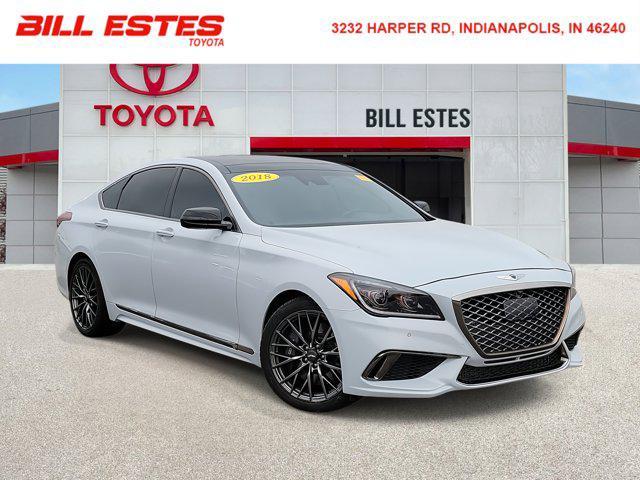 used 2018 Genesis G80 car, priced at $21,166