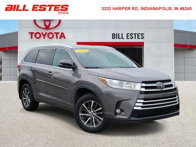 used 2018 Toyota Highlander car, priced at $17,331