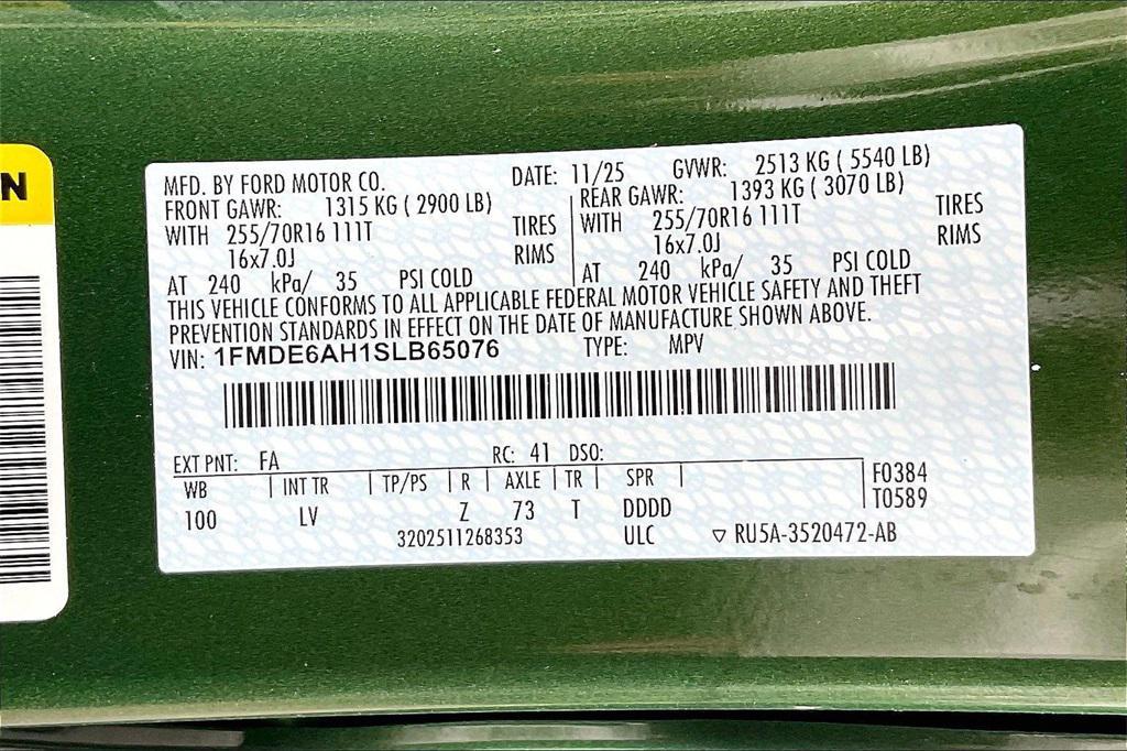 new 2025 Ford Bronco car, priced at $41,851