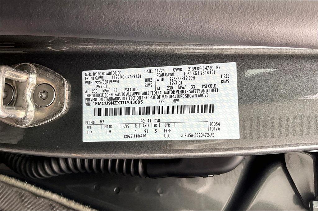 new 2026 Ford Escape car, priced at $38,070