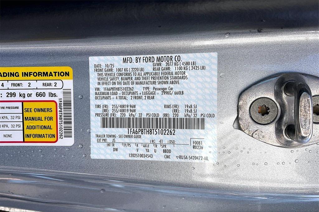 new 2026 Ford Mustang car, priced at $35,385