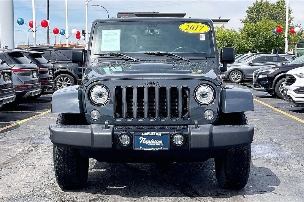 used 2017 Jeep Wrangler Unlimited car, priced at $24,689