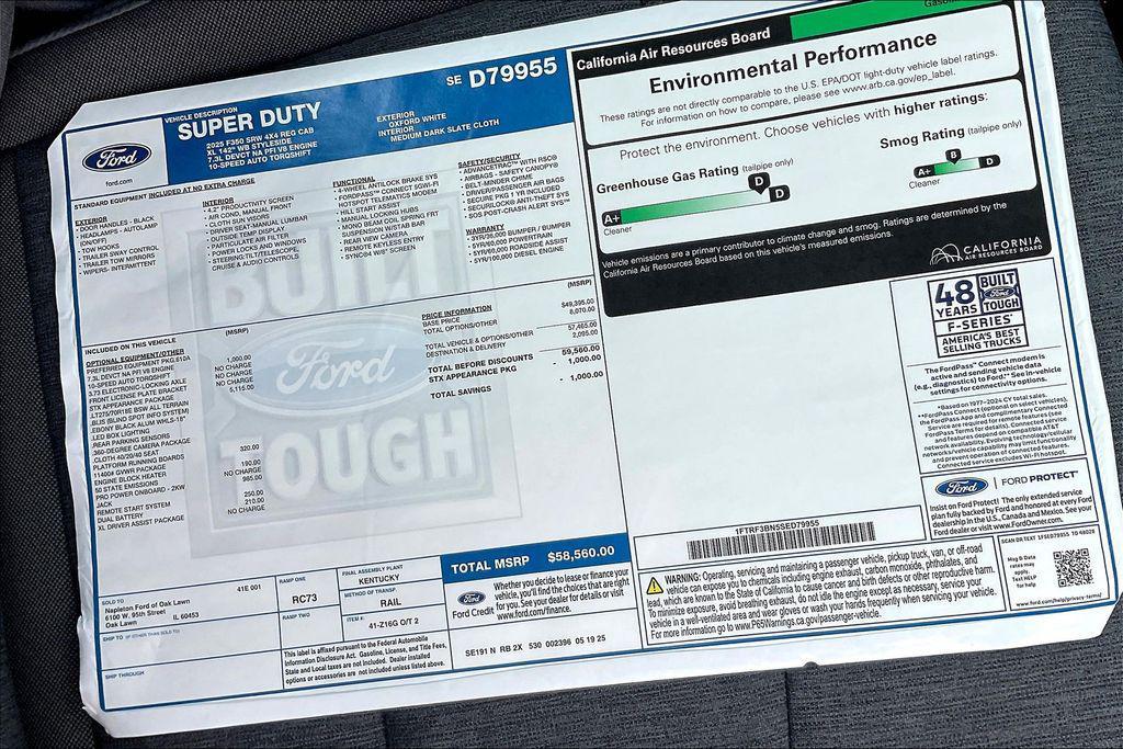 new 2025 Ford F-350 car, priced at $51,129