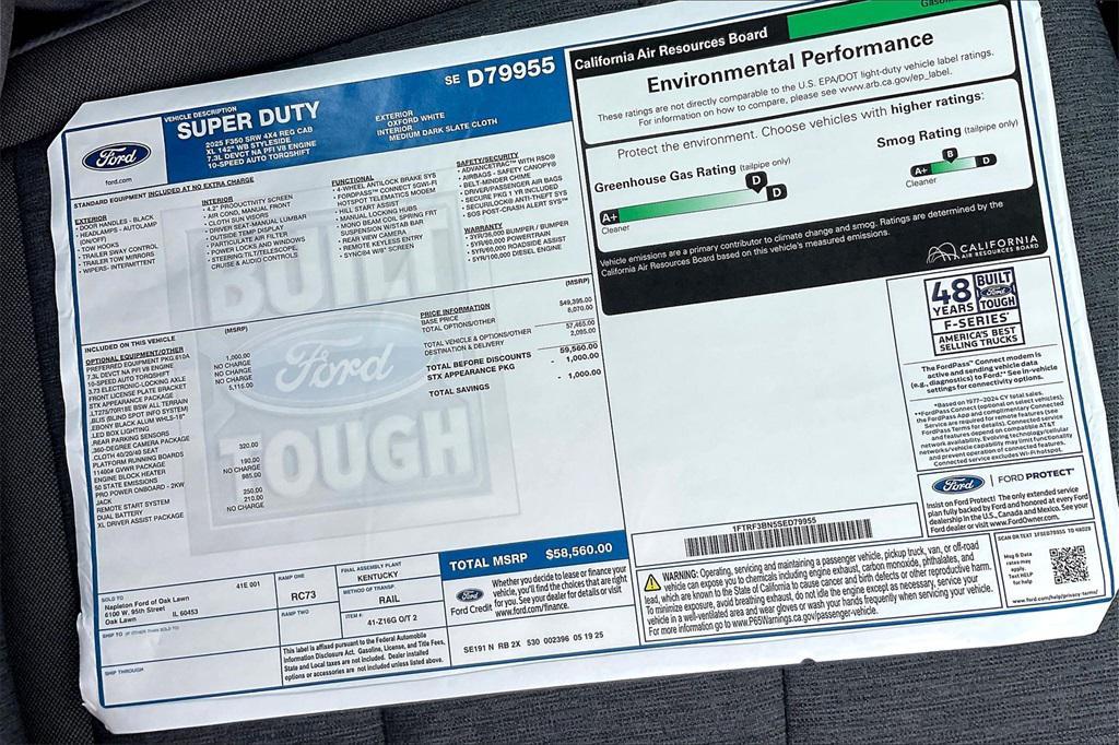 new 2025 Ford F-350 car, priced at $51,129