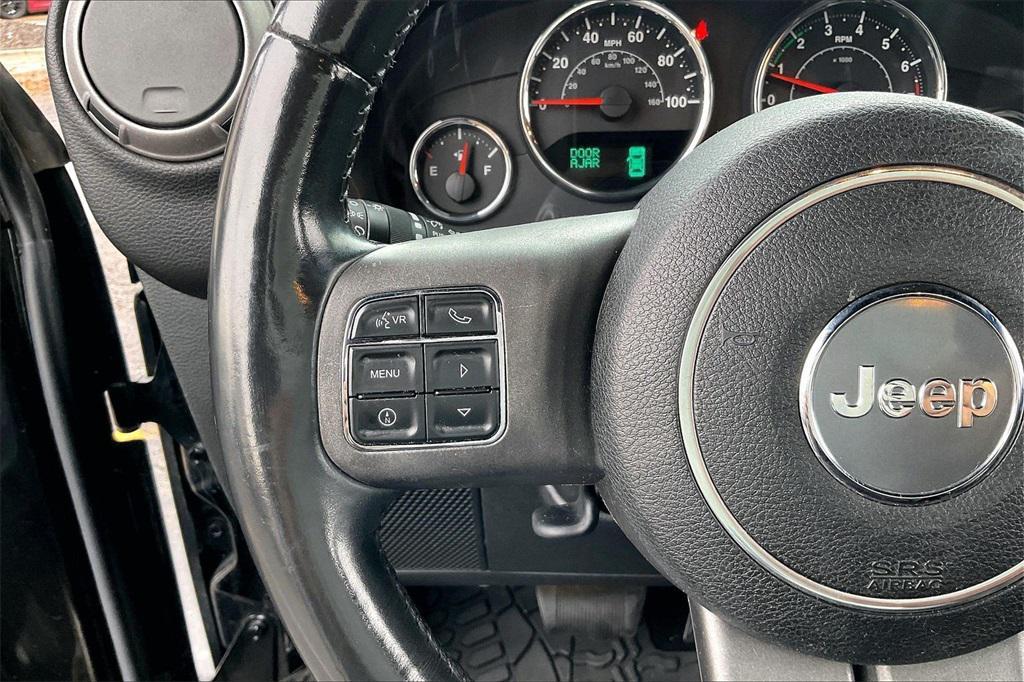 used 2016 Jeep Wrangler Unlimited car, priced at $18,465